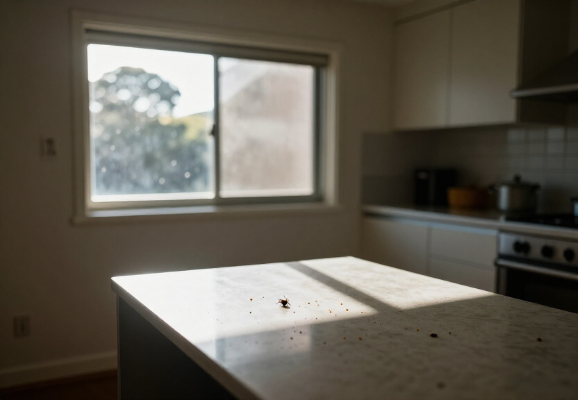Redback spider nest under outdoor furniture in Meadowbank